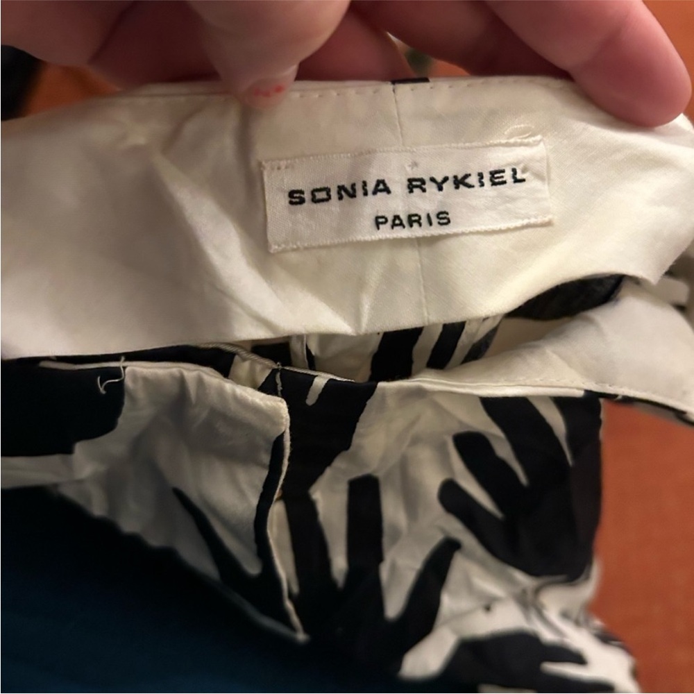 Sonia Rykiel Black and White Handprint Trouser
Pants - Picture 7 of 8